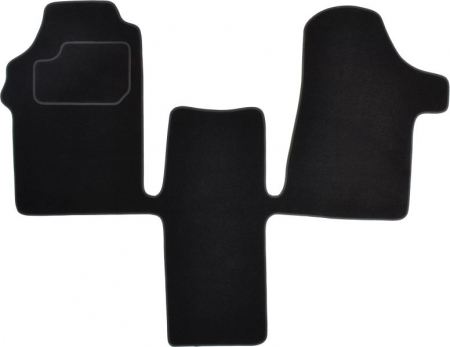 Accesorii auto - Covorase auto (set, velur, 1 bucata, culoare negru) MERCEDES VITO / MIXTO (W639), VITO (W639) dupa 2003  