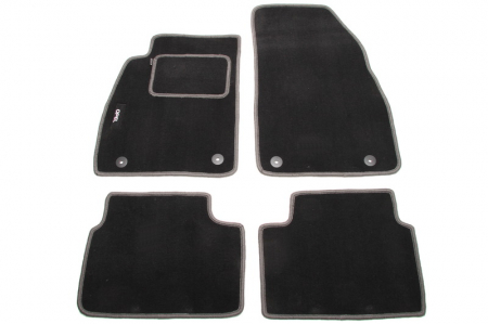 Accesorii auto - Covorase auto (set, velur, 4 bucati, culoare gri) OPEL INSIGNIA A intre 2008-2017 