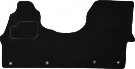 Accesorii auto - Covorase auto (set, velur, 4 bucati, culoare negru, 3 places in the fata) VW CRAFTER 30-35, CRAFTER 30-50 intre 2006-2016