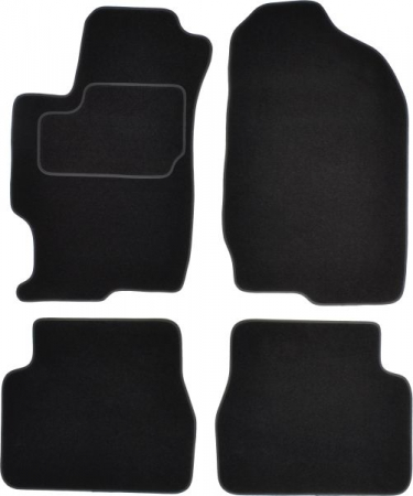 Covorase auto - Covorase auto (set, velur, 4 bucati, culoare negru, 4 usi) MAZDA 6 intre 2002-2008