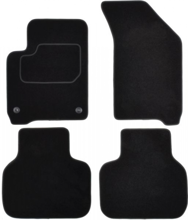 Covorase auto - Covorase auto (set, velur, 4 bucati, culoare negru, 7 locuri) FIAT FREEMONT dupa 2011 