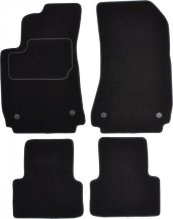 Covorase auto - Covorase auto (set, velur, 4 bucati, culoare negru) ALFA ROMEO 159 intre 2005-2012 