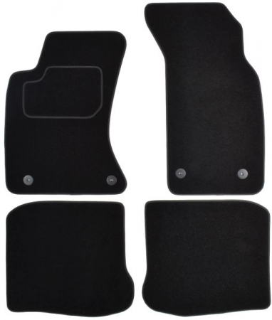 Covorase auto (set, velur, 4 bucati, culoare negru) AUDI A4 intre 1994-2001 