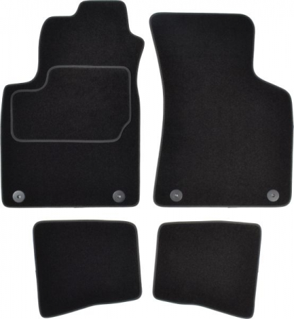 Covorase auto - Covorase auto (set, velur, 4 bucati, culoare negru) AUDI TT intre 1998-2006