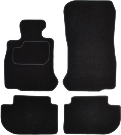 Covorase auto - Covorase auto (set, velur, 4 bucati, culoare negru) BMW 6 (F12), 6 (F13), 6 GRAN  (F06) intre 2010-2018 