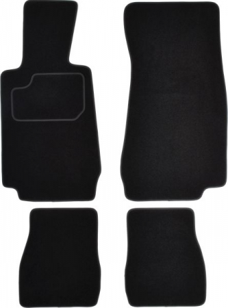 Covorase auto (set, velur, 4 bucati, culoare negru) BMW Seria 3 (E30) intre 1985-1993
