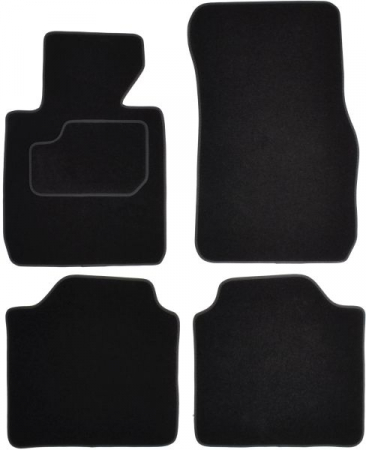 Covorase auto (set, velur, 4 bucati, culoare negru) BMW Seria 3 GRAN TURISMO (F34) dupa 2012 