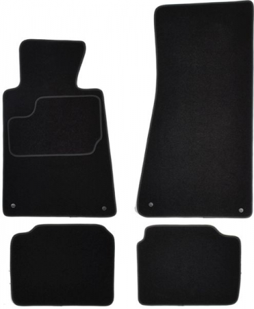 Covorase auto - Covorase auto (set, velur, 4 bucati, culoare negru) BMW Seria 5 (E34) intre 1987-1996