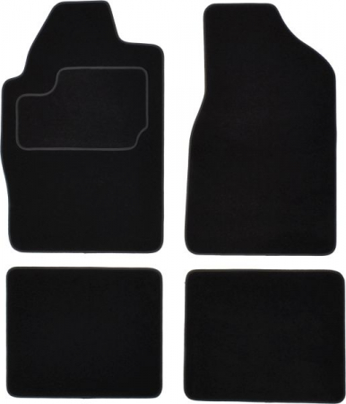 Covorase auto - Covorase auto (set, velur, 4 bucati, culoare negru) CHRYSLER LE BARON intre 1986-1996