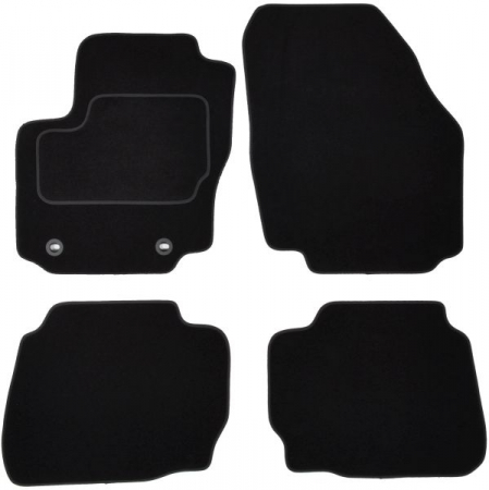Accesorii auto - Covorase auto (set, velur, 4 bucati, culoare negru) FORD MONDEO IV intre 2007-2015 