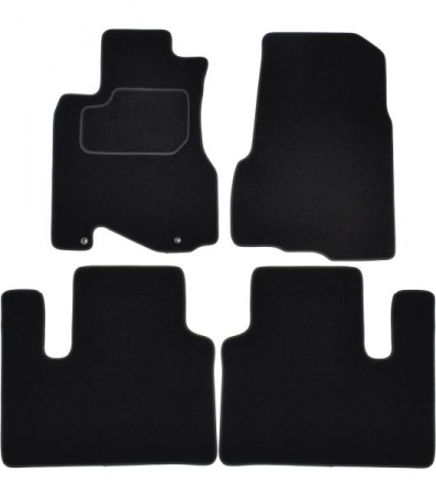 Covorase auto (set, velur, 4 bucati, culoare negru) HONDA CR-V II intre 2001-2007 
