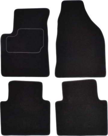 Covorase auto (set, velur, 4 bucati, culoare negru) HYUNDAI MATRIX intre 2001-2010 
