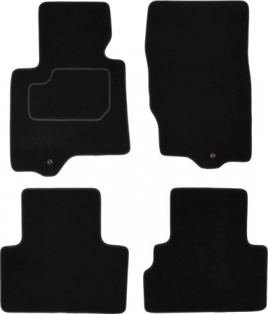 Covorase auto (set, velur, 4 bucati, culoare negru) INFINITI FX intre 2003-2008
