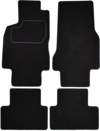 Accesorii auto - Covorase auto (set, velur, 4 bucati, culoare negru) MERCEDES A (W168) intre 1997-2004
