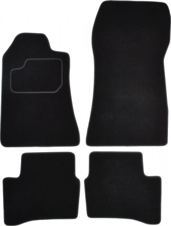 Accesorii auto - Covorase auto (set, velur, 4 bucati, culoare negru) MERCEDES CLK (C208) intre 1997-2002