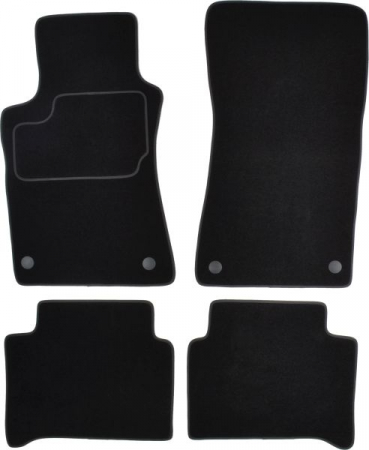 Covorase auto (set, velur, 4 bucati, culoare negru) MERCEDES CLS (C219) intre 2004-2010
