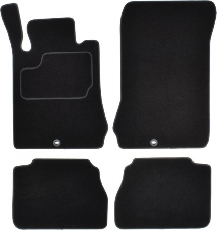 Accesorii auto - Covorase auto (set, velur, 4 bucati, culoare negru) MERCEDES E (W210) intre 1995-2002 