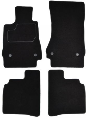 Accesorii auto - Covorase auto (set, velur, 4 bucati, culoare negru) MERCEDES S (W221) intre 2005-2013