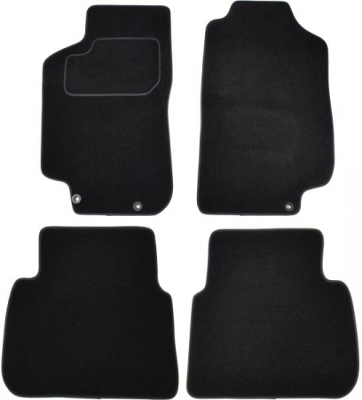 Covorase auto (set, velur, 4 bucati, culoare negru) SAAB 9-5 intre 1997-2009 