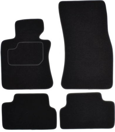 Covorase auto (set, velur, 4 bucati, culoare negru, up to 2007) BMW 6 (E63) intre 2003-2010