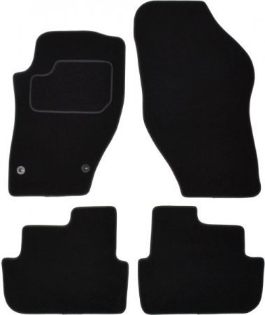 Covorase auto (set, velur, culoare negru) PEUGEOT 308 CC intre 2009-2014 