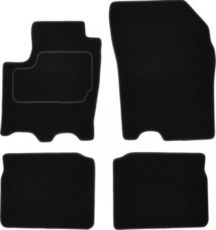 Accesorii auto - Covorase auto (set, velur, culoare negru) SUZUKI SX4 S-CROSS dupa 2013 
