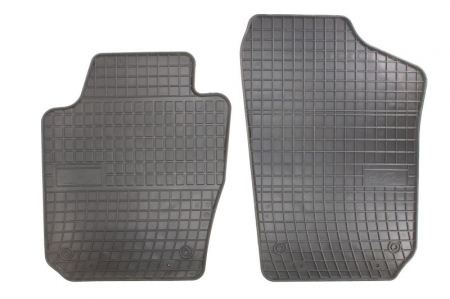Accesorii auto - Covorase auto (spate, cauciuc, 2 bucati, culoare negru) SKODA FABIA III dupa 2014 
