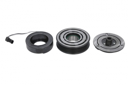 Fulie Ambreiaj compresor - Cupla magnetica clima (DELPHI CVC6 12V 6PK 110mm) potrivit CHEVROLET CRUZE; OPEL ASTRA J, ASTRA J GTC, CASCADA, MERIVA B, ZAFIRA C 1.3D/1.6/1.7D 09.09-