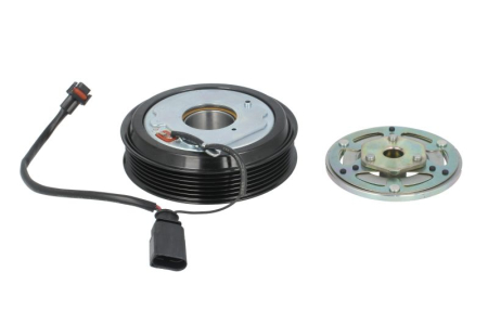 Cupla magnetica compresor AC (DENSO 12V 6PK 125mm) potrivit AUDI A6 ALLROAD C7, A6 C7, A7, Q7 2.8/3.0 05.14-12.19 [1]