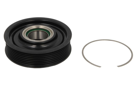 Elemente compresor AC - Cupla magnetica compresor climatizare (DENSO 6SEL14C 12V 7PK 115mm) potrivit MERCEDES VITO MIXTO (DOUBLE CABIN), VITO TOURER (W447), VITO (W447); RENAULT GRAND SCENIC III 1.2-2.0D dupa 2009