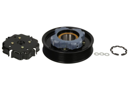 Elemente compresor AC - Cupla magnetica compresor climatizare (DENSO 6SEU16C 7PK 125mm) potrivit MERCEDES C (CL203), C T-MODEL (S203), C T-MODEL (S204), C (W203), C (W204), CLK (A209) 1.6/1.8 2002-2014