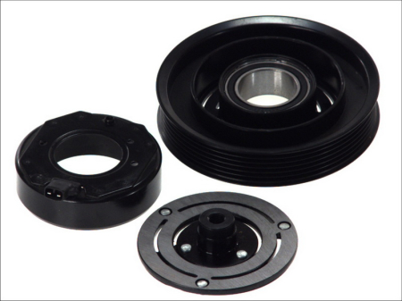 Elemente compresor AC - Cupla magnetica compresor climatizare (DENSO SCS06C/SCSA06C 6PK 130mm, disc multi-spline) potrivit ALFA ROMEO 147, 156, GT; CHRYSLER VOYAGER IV; FIAT BRAVO II, STILO 1.4-3.3 2000-2014