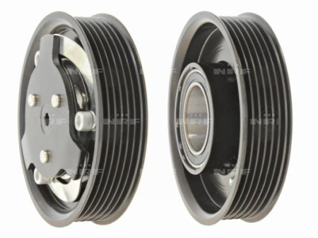 Elemente compresor AC - Cupla magnetica compresor climatizare (GENUINE DELPHI CVC/DH5 6 110/115mm) potrivit AUDI A1, A1 ALLSTREET, A1 CITY CARVER, A3, Q2, Q3, TT; SEAT ALHAMBRA, ALTEA, ALTEA XL 1.0-3.6 dupa 1995