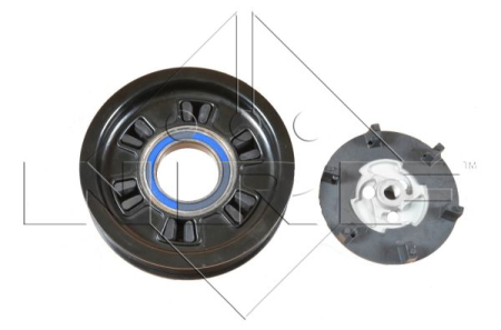 Cupla magnetica compresor climatizare (GENUINE DENSO 5SE 12V 6 115mm) potrivit TOYOTA YARIS, YARIS VERSO 1.0/1.3/1.5 1999-2005 [1]