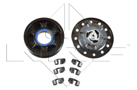 Cupla magnetica compresor climatizare (GENUINE DENSO 5SE12C 12V 6 100mm) potrivit DAIHATSU CHARADE VIII; DODGE CALIBER; JEEP COMPASS, PATRIOT; TOYOTA AURIS, COROLLA 1.0-2.4LPG dupa 1999 [1]