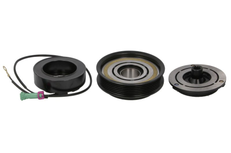 Elemente compresor AC - Cupla magnetica compresor climatizare (GENUINE DENSO 7SBU16C 12V 6 126mm) potrivit AUDI A4 B5, A6 C4, A6 C5, A8 D2, ALLROAD C5; PORSCHE 911, 911 TARGA, BOXSTER 2.3-4.2 1994-2012