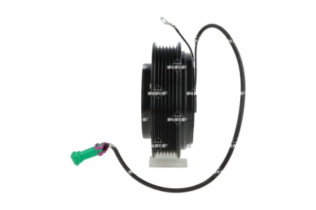 Cupla magnetica compresor climatizare (GENUINE DENSO 7SBU16C 12V 6 126mm) potrivit AUDI A4 B5, A6 C4, A6 C5, A8 D2, ALLROAD C5; PORSCHE 911, 911 TARGA, BOXSTER 2.3-4.2 1994-2012 [2]