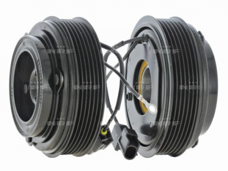 Elemente compresor AC - Cupla magnetica compresor climatizare (GENUINE HALLA RS 6 110mm) potrivit JAGUAR XF SPORTBRAKE; MAZDA 3, 6, 6/KOMBI, CX-30, CX-5 1.5-2.5 12.08-