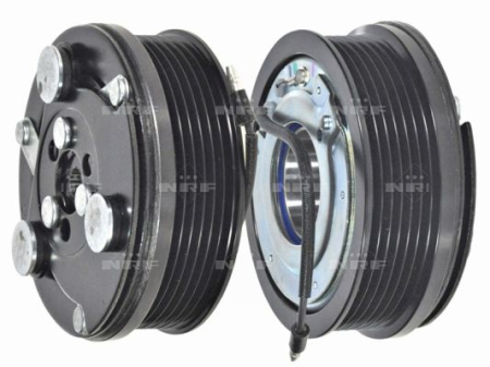 Elemente compresor AC - Cupla magnetica compresor climatizare (GENUINE MITSUBISHI MSC105/MSC130/MSC90 6 95mm) potrivit CITROEN C-CROSSER, C-CROSSER ENTERPRISE; FIAT DUCATO; FORD KA 1.3D-3.0 dupa 1989