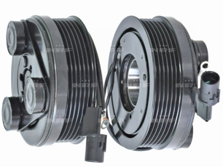 Elemente compresor AC - Cupla magnetica compresor climatizare (GENUINE MITSUBISHI MSC105/MSC90 6 100mm) potrivit FORD KA; MITSUBISHI COLT CZC VI, GRANDIS, OUTLANDER I, SIGMA 1.3D-3.0 1990-2016