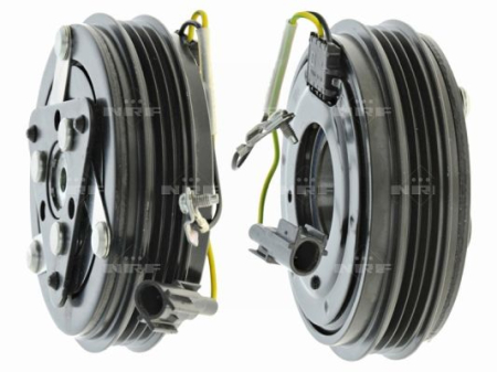 Elemente compresor AC - Cupla magnetica compresor climatizare (GENUINE SANDEN PXC 3 110mm) potrivit VOLVO S60 II, S80 II, V60 I, V70 III, XC60 I, XC70 II; FORD FOCUS III 1.0-Electric 2007-2020