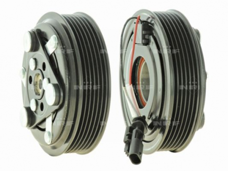 Elemente compresor AC - Cupla magnetica compresor climatizare (GENUINE SANDEN PXC 6 120mm) potrivit MERCEDES V (638/2); FORD FOCUS II/KOMBI, FUSION; MITSUBISHI GRANDIS; OPEL ASTRA H/KOMBI, ASTRA K 1.4CNG-2.8 08.96-