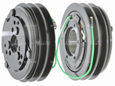 Elemente compresor AC - Cupla magnetica compresor climatizare (GENUINE SANDEN SD510/SD5H14/SD7H15 2 132mm) potrivit MERCEDES V (638/2); VOLVO 240, 740, 760, 940, 940 II, 960 1.4LPG-2.4D 1979-2019