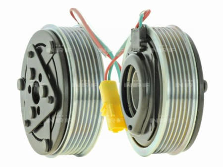 Elemente compresor AC - Cupla magnetica compresor climatizare (GENUINE SANDEN SD5C12/SD6C12/SD6V12/SD7C16/SD7V16 6 109mm) potrivit DS DS 3, DS 5; BMW Z4 (E86); CHEVROLET CAMARO 1.2-6.2 dupa 2002