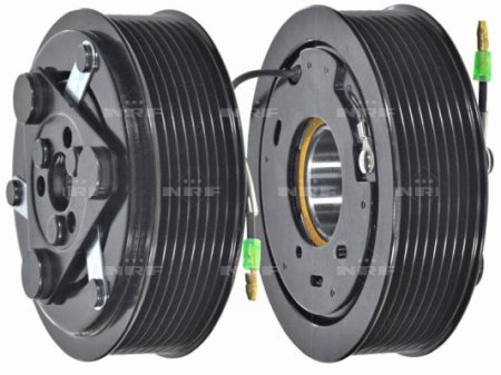 Elemente compresor AC - Cupla magnetica compresor climatizare (GENUINE SANDEN SD7H15 8 119mm) potrivit MERCEDES V 230 (638.234, 638.294); AUDI 55 TFSI e quattro; CHRYSLER 3.3 (SYM53, SYH53); FORD 1.6 TDCi