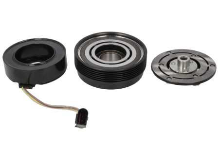 Elemente compresor AC - Cupla magnetica compresor climatizare (GENUINE SANDEN SD7V16 12V 6 120mm) potrivit AUDI A3, TT; FORD ESCORT V, GALAXY I, GALAXY MK I; SEAT ALHAMBRA, CORDOBA 1.0-3.2 1990-2015