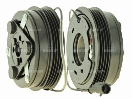 Elemente compresor AC - Cupla magnetica compresor climatizare (GENUINE SANDEN SD7V16 4 110mm) potrivit CITROEN C5 II, JUMPER III; FIAT DUCATO; FORD FUSION; LANCIA DELTA III, THESIS 1.4LPG-3.2 dupa 2001