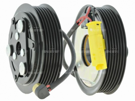 Elemente compresor AC - Cupla magnetica compresor climatizare (GENUINE SEIKO-SEIKI JSR11 6 108mm) potrivit CITROEN BERLINGO, BERLINGO/MINIVAN, C3 / C3 ORIGIN III, C3 III, C-ELYSEE, JUMPY III 1.2-2.0D 11.12-