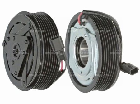 Elemente compresor AC - Cupla magnetica compresor climatizare (GENUINE ZEXEL DCS17/DKV11/KC 7 115mm) potrivit FIAT TALENTO; NISSAN NV300, NV400, PRIMASTAR, X-TRAIL, X-TRAIL II; OPEL MOVANO B 0.9-2.3D dupa 1999