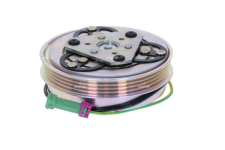 Cupla magnetica compresor climatizare (GENUINE ZEXEL DCW17 12V 4 118mm) potrivit AUDI A4 B5, A6 C4, A6 C5, CABRIOLET B3; VW PASSAT B3/B4, PASSAT B5, PASSAT B5.5 1.6-2.8 1988-2005 [2]